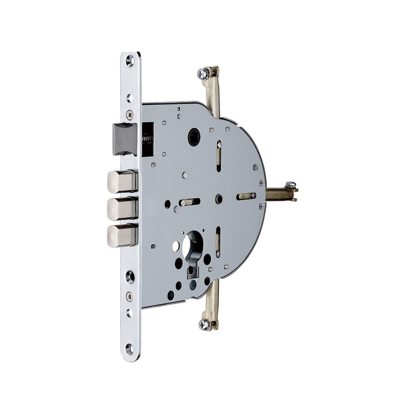 High security Israel model 265 door lock multipoint lock operating 7 bolts mortise doo lock body