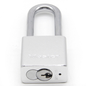 New types top security long shackle aluminium padlock