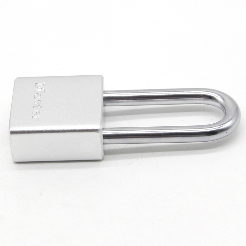 New types top security long shackle aluminium padlock