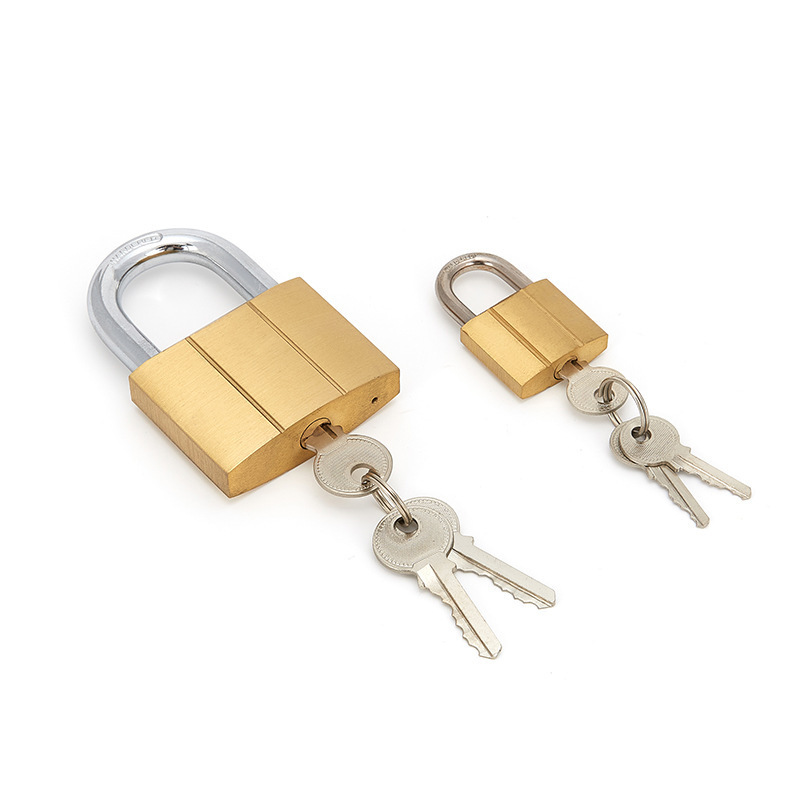 Custom Candado Lock Top Security copper Padlock Keyed Alike Different brass padlock