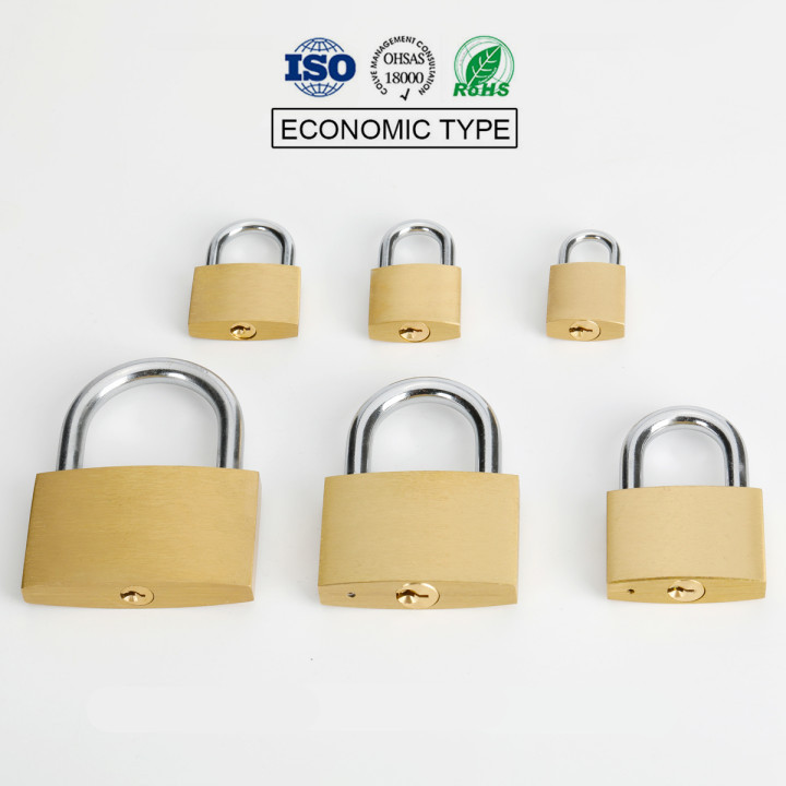 Custom Candado Lock Top Security copper Padlock Keyed Alike Different brass padlock