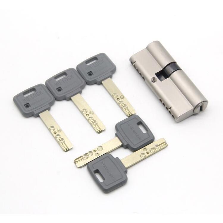 Brass pin inside pin classic high quality double open euro anti drill door lock cylinder