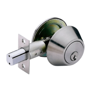 New Arrival european satin Stainless Steel entry door knob deadbolt lock keyed single Double Brass deadbolt door lock