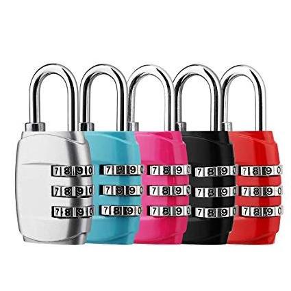 custom  Zinc Alloy TSA lock Compatible Travel Luggage Locks code padlock