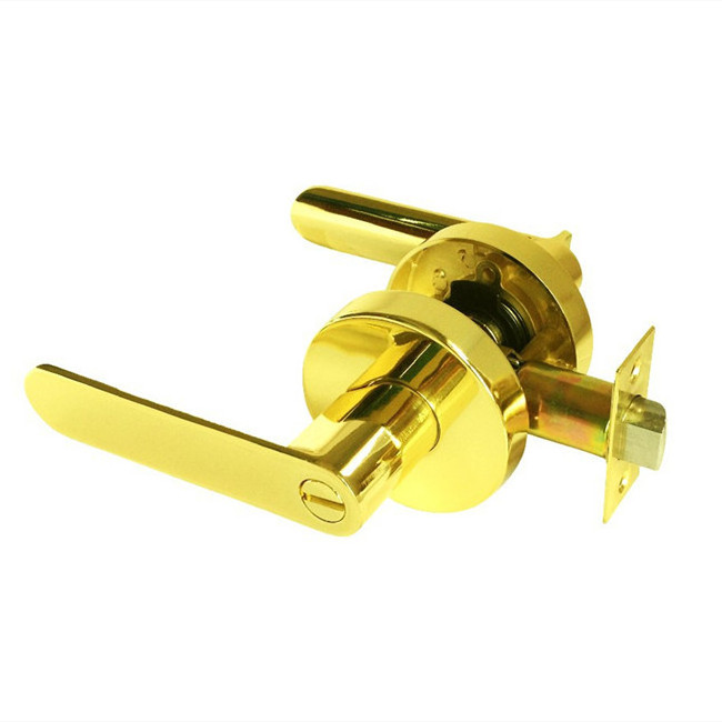 Zinc Alloy Round Rosette handle lock Residential Commercial Lever Privacy Door handle lever Lock