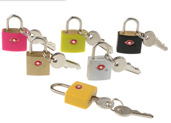 Apartment Luggage Lock Widely Usage TSA Wholesale Pad Locks Custom Safety Travel Brass Padlock with Key