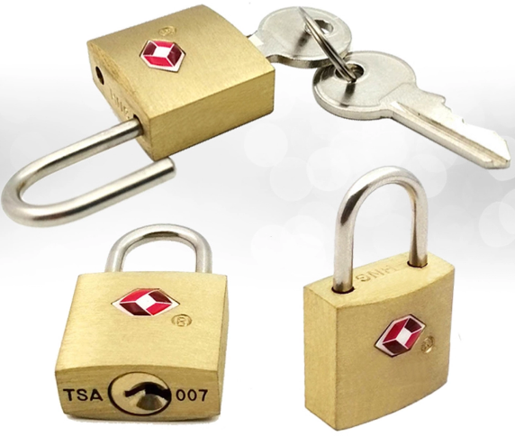 Apartment Luggage Lock Widely Usage TSA Wholesale Pad Locks Custom Safety Travel Brass Padlock with Key