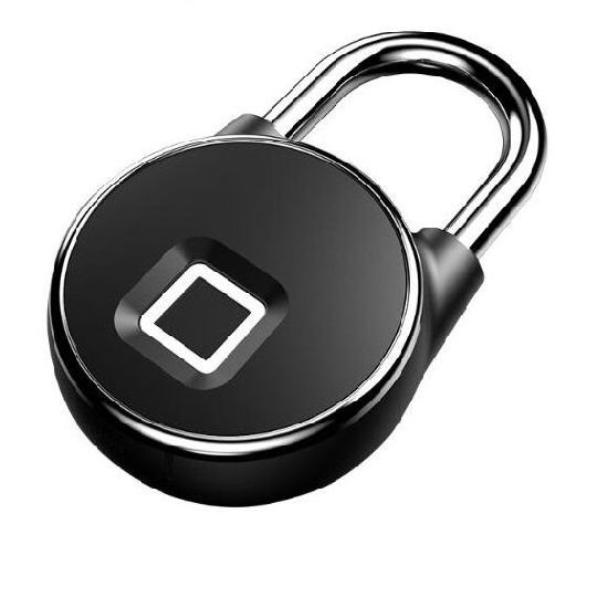 USB Rechargeable Smart Lock Keyless Fingerprint Lock Waterproof Anti-Theft Security Padlock Door Luggage Case Lock