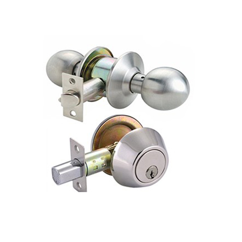 High Quality lock deadbolt cylindrical lock combo tubulai knob lock modern combination door look