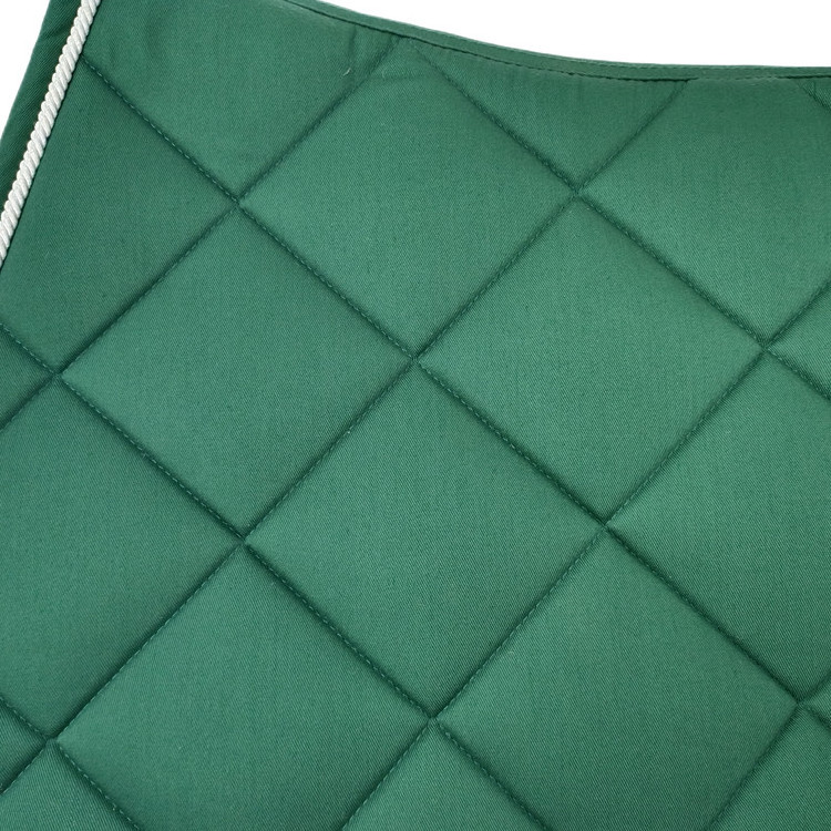 Wholesale Jumping Pad Horse Blanket Customize Fabric Cotton Satin Equestrian Dressage Western Saddle Pads