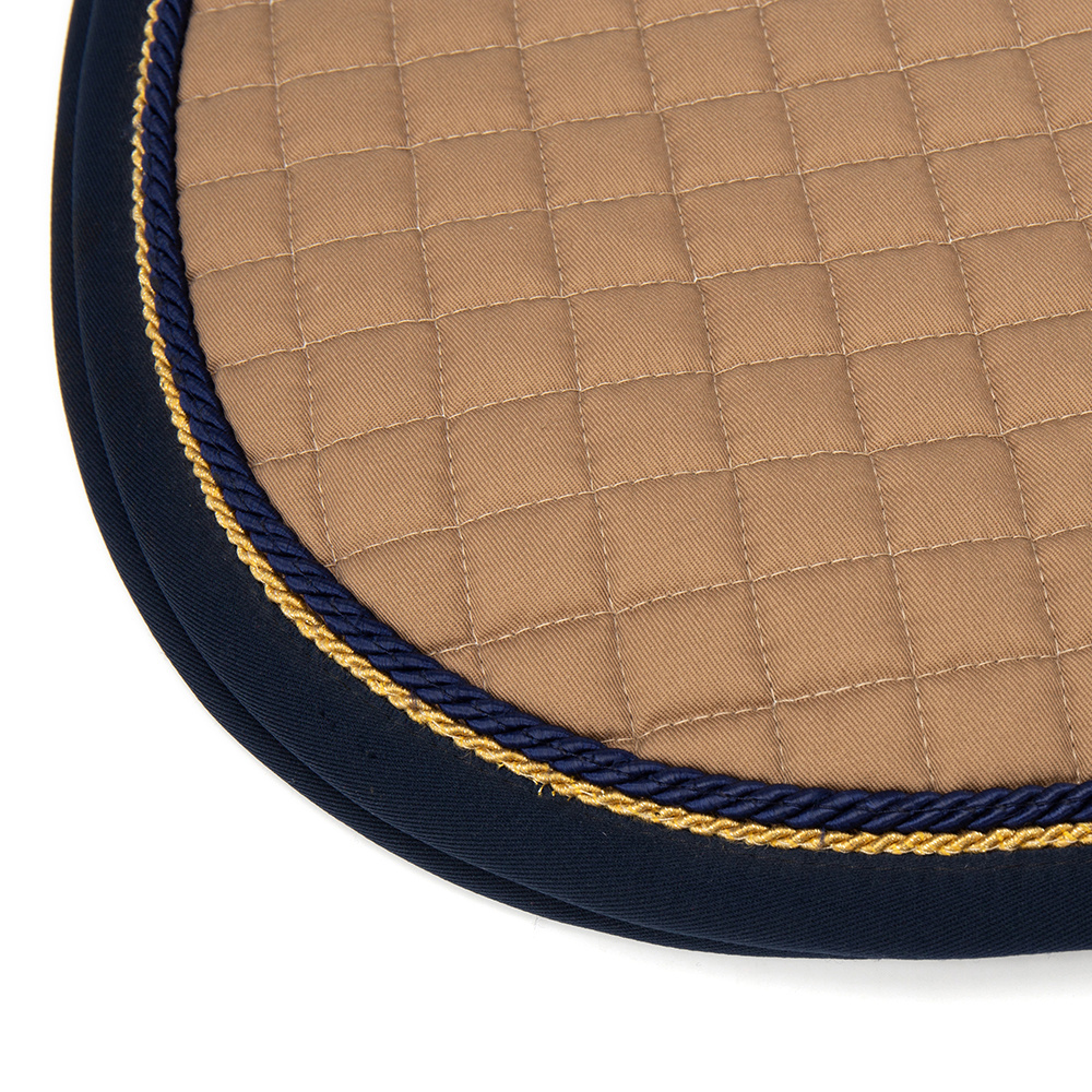 New Style High quality of the Cotton Wholesale Horse Accessories English Dressage Saddle Blanket