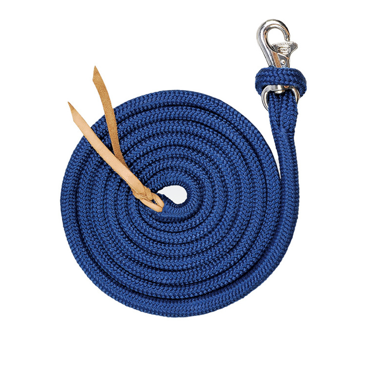 Wholesale Horse Equestrian Products Cotton Polyester Lead Rope  Equine Equipment Nylon Horse Lead Rope