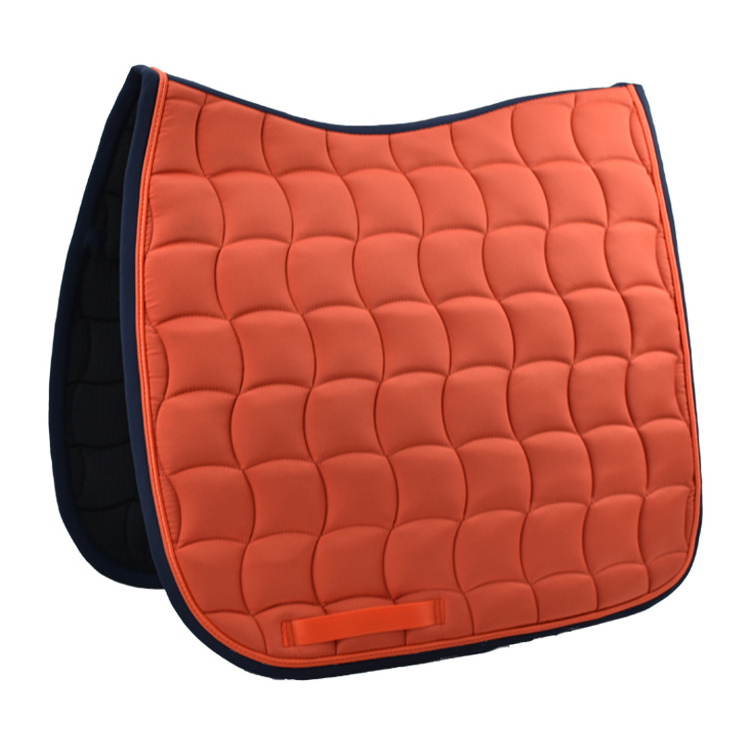 Factory Price Horse Saddle Pad Sets Custom Logo Equestrian Cotton Sadde Cloth Wool Felt Western Saddle Pads