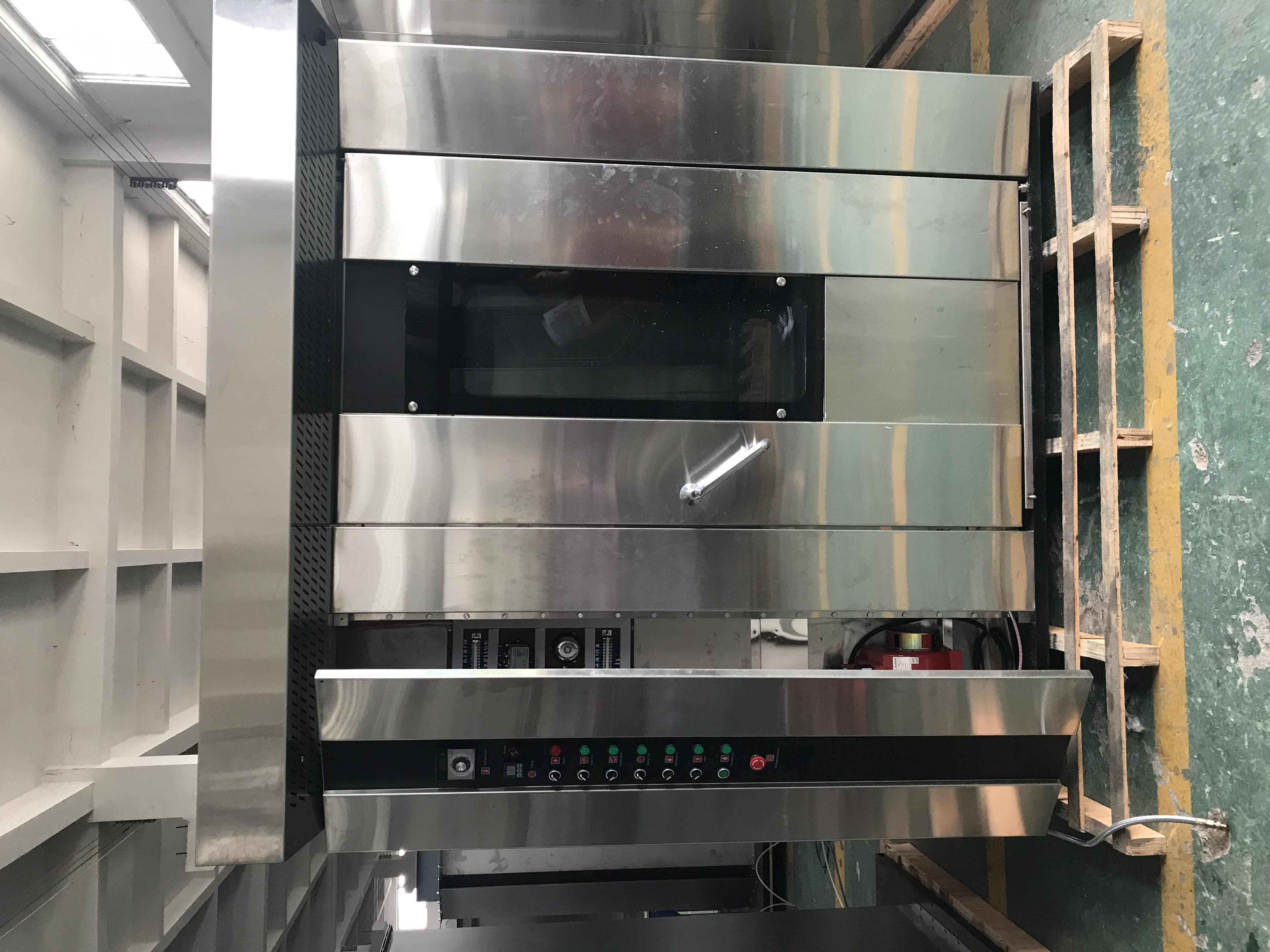 rotating convection oven 64 tray Gas Electric Diesel Rotary Oven Bakery Rotary Oven