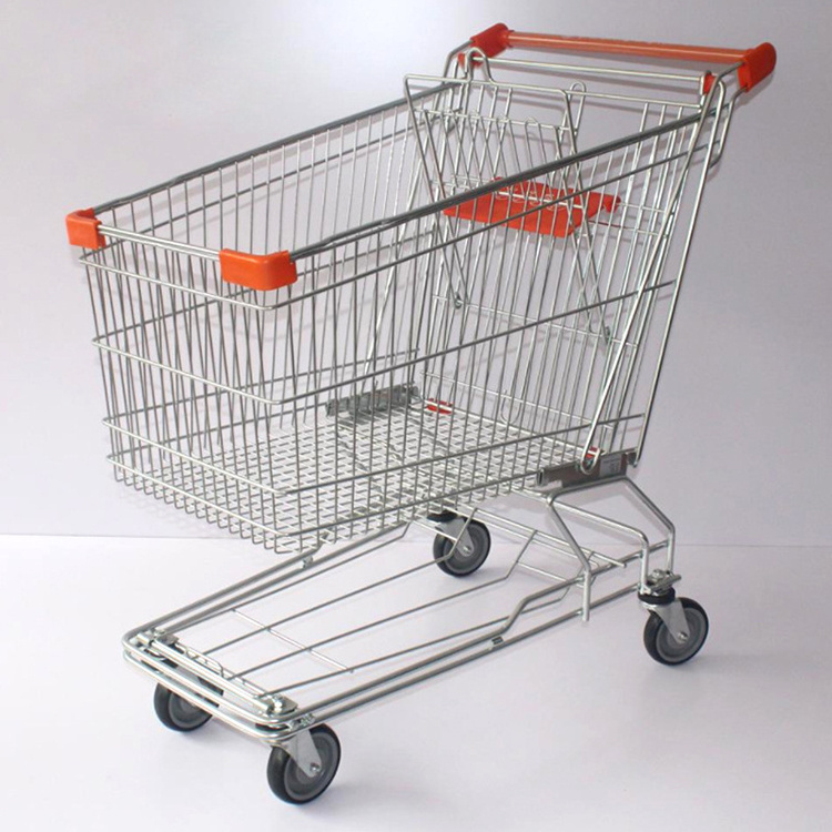 supermarket carts / Hypermarket Shopping Hand Push Trolley Shopping Trolley