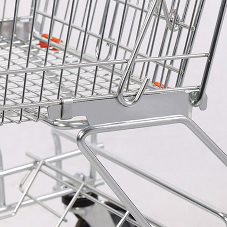 supermarket carts / Hypermarket Shopping Hand Push Trolley Shopping Trolley