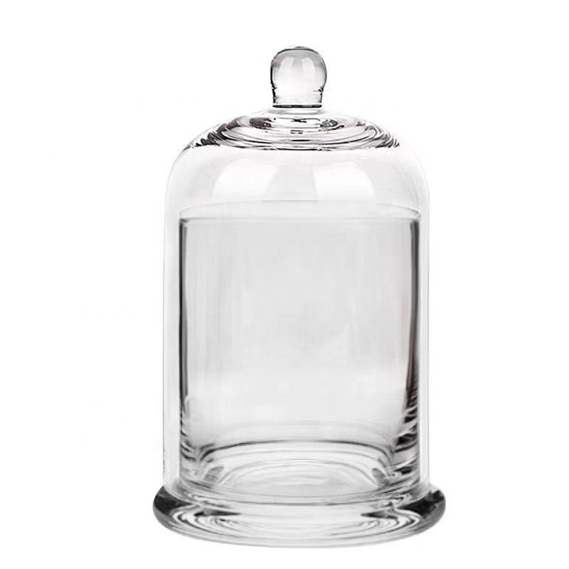 glass candle covers made in china domed glass candles jars cloche jar bell shaped glass cover candle