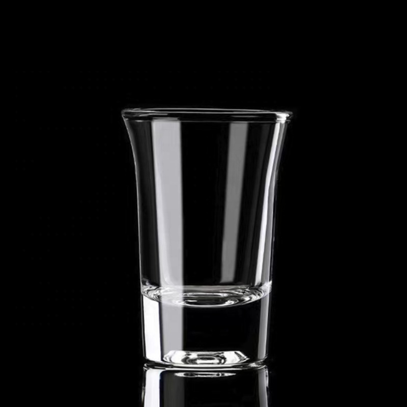 40ml wholesale Mexican tequila shot glasses beluga vodka shot glasses Russian vodka shot glass for bar and party