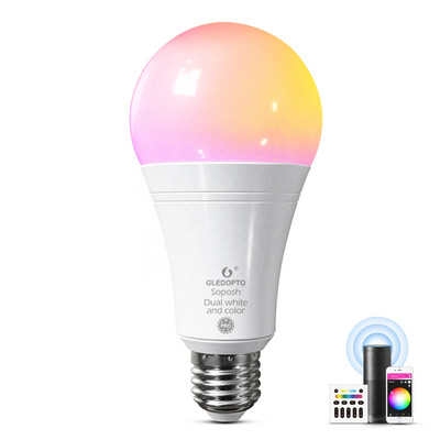 GL B 008P Gledopto Best Alexa Compatible Light Bulbs RGBW Edison Lamp Tuya App Control ZigBee Smart Bulb E27 Dimmable Globe Bulb BestSuppliers