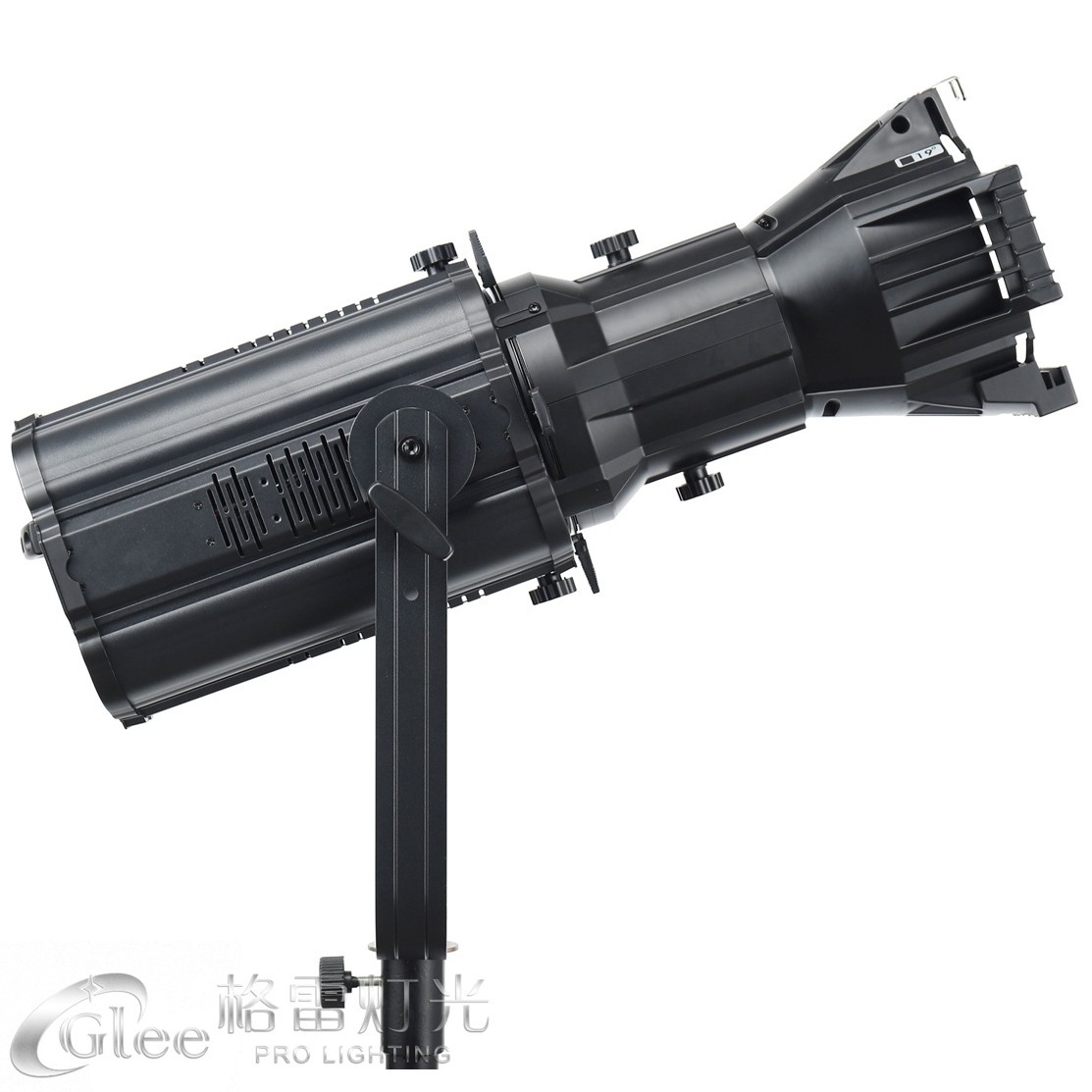 400W White LED Profile Ellipsoidal Gobo Leko Spotlight for Theater Theatre Studio Stage with RDM