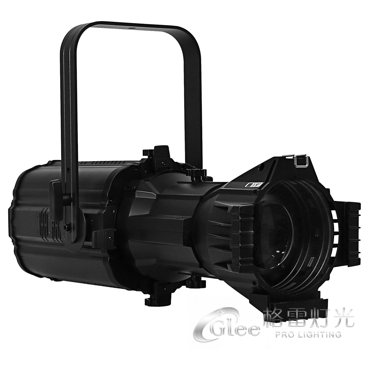 400W White LED Profile Ellipsoidal Gobo Leko Spotlight for Theater Theatre Studio Stage with RDM