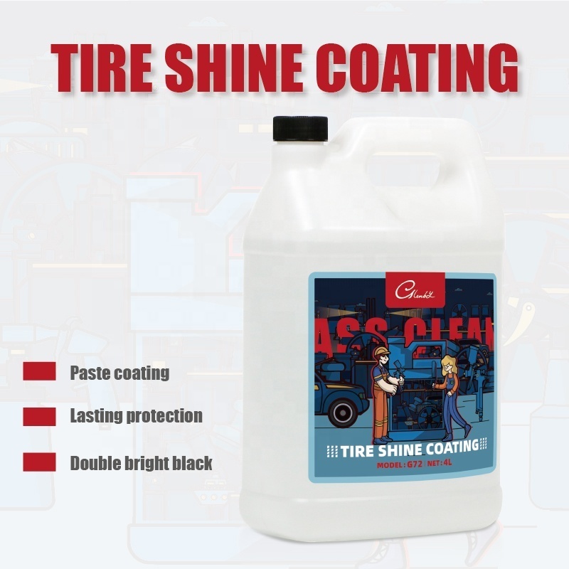 Car Tire Shine Tire Coating Keep Gloss Glazing Automotive Rubber Wax Polishing G72