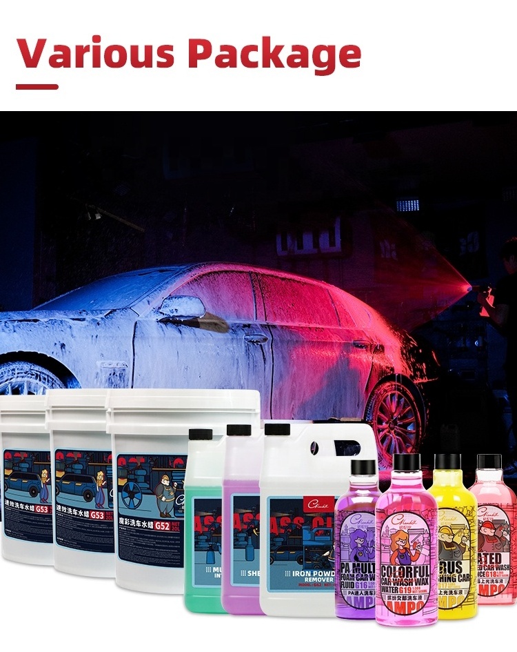 G53 Quick Car Wash Water wax Car Clean polishing decontamination water drive car care & cleanings OEM