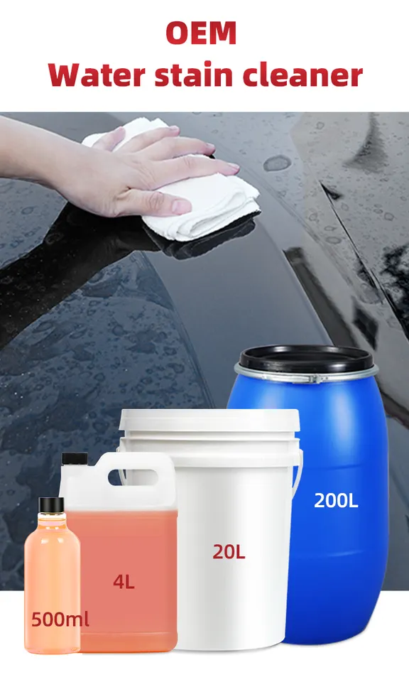 Car glass cleaner water spot remover for car body glass cleaner