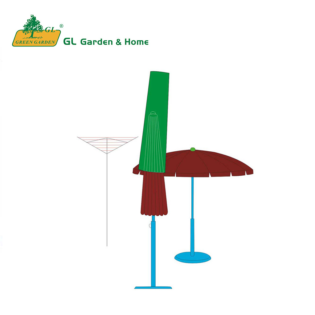 Outdoor Furniture Cover Waterproof for umbrella umbrellas rain cover made in China