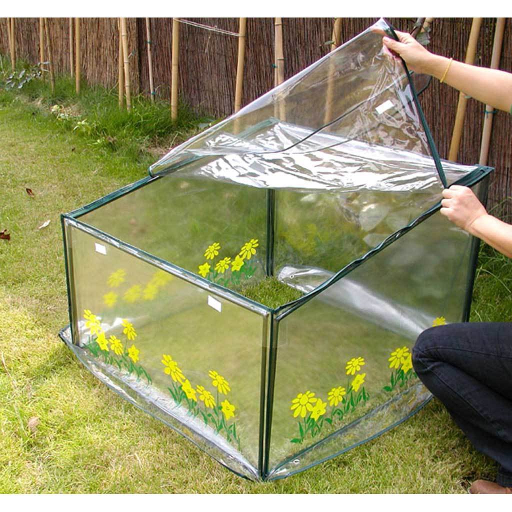 Hot sale Green House Home Foldable Easily Assembled Mini Greenhouse plastic and Metal