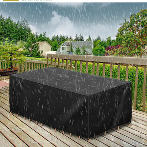 Waterproof Outdoorsofa Set Garden Patio Black Outdoor Furniture Cover