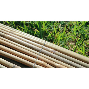 Customized raw material natural treated staight durable bamboo pole Garden fence