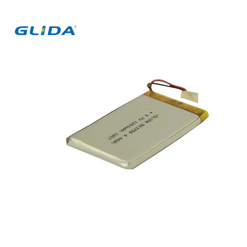 Factory OEM Rechargeable lipo battery 503759 3.7v 1200mah 5mm Thickness  li ion polymer lithium battery