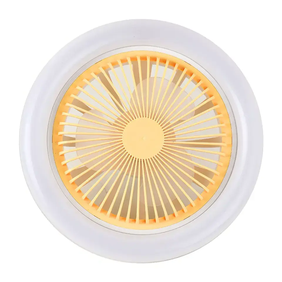 Modern Ceiling  E27 Ceiling Light Fan Lamp with Fan 3 Speed Adjustable  For Bedroom Dining Room 220v