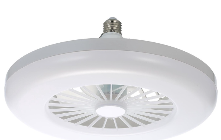 Modern Ceiling  E27 Ceiling Light Fan Lamp with Fan 3 Speed Adjustable  For Bedroom Dining Room 220v