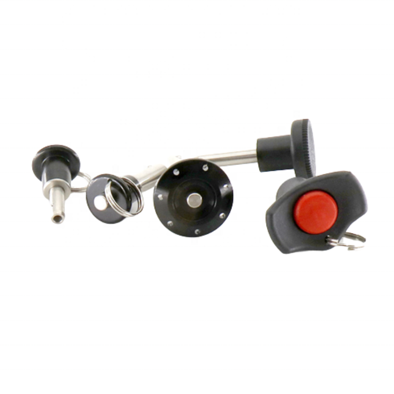 In Stock Metric Inch Stainless Steel Cylindrical Locking Detent Release T L Doom Ball Shape Pin With Safety Rope