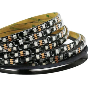 Commercial Lighting DC12V WS2811 Addressable RGB LED Strip Black PCB IP65 Waterproof 5050 60LEDS/m 14W 2811 Flexible LED Strip