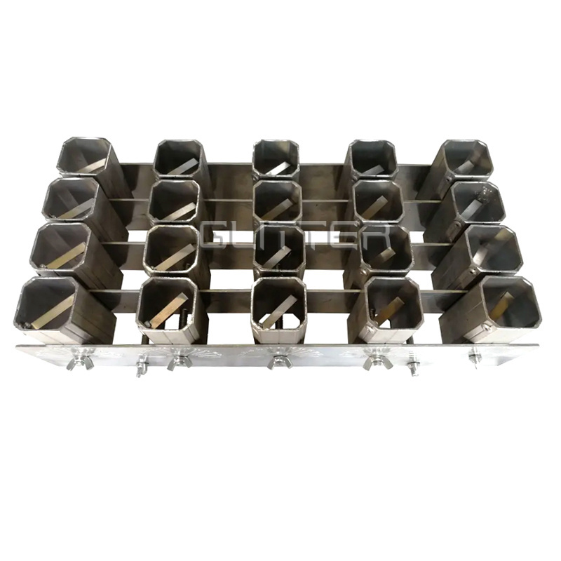 2 Inch 21 Shots Aluminum Single Shot Tube Rack Mortar Fireworks Display Rack