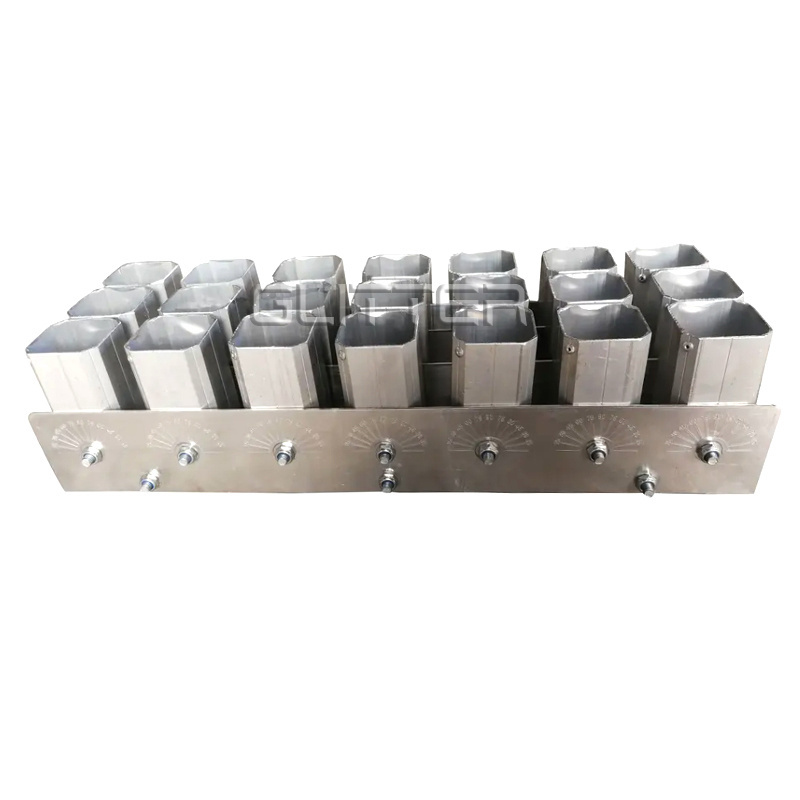 2 Inch 21 Shots Aluminum Single Shot Tube Rack Mortar Fireworks Display Rack