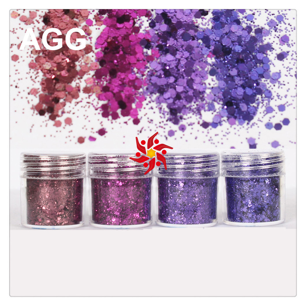 AGG multicolour cosmetics decoration glitter confetti