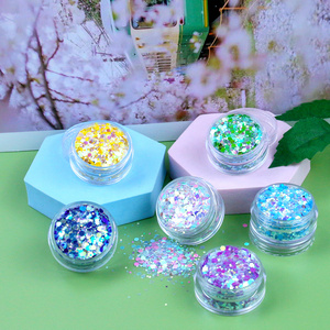 High Quality glitter Wholesale Cosmetic Beauty Colors glitter For Face Hair Nails Body Festival Glitter Set Kit