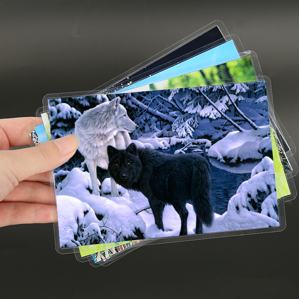 A4 Size Paper Photo PET Material Clear Transparent Thermal Lamination Plastic Pouch Film