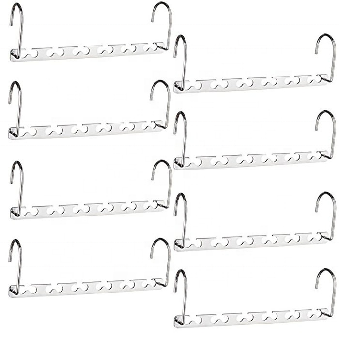 Metal magic wardrobe cloth hanger rack hanger organizer space save hanger