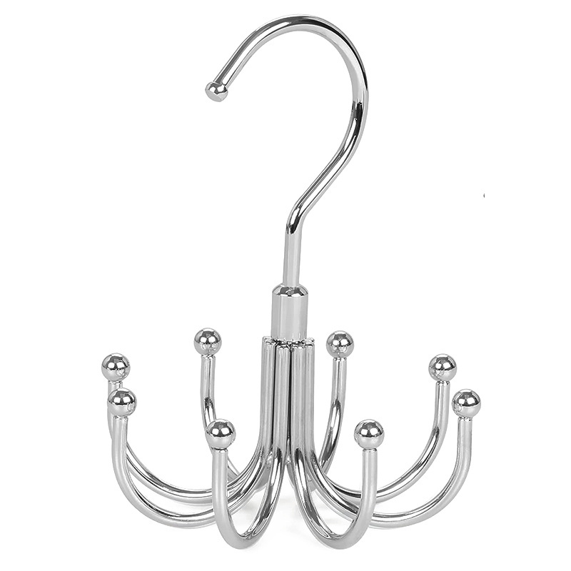 Belt Hanger with 8 Claws Rotatable Belt Organizer for closet Accessories Rack scarf holder display hook hangers