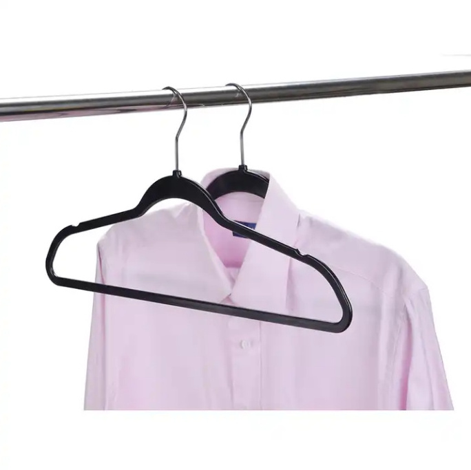 Safety durable plastic clothes hangers heavy duty high quality ultra thin plastic hangers