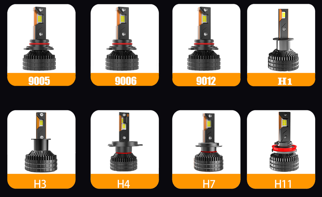 OEM factory 2024 new model T70 four copper pipes 210w 21000lm 3570chips canbus H7 H11 9005 9006 headlight led h4 for automotive