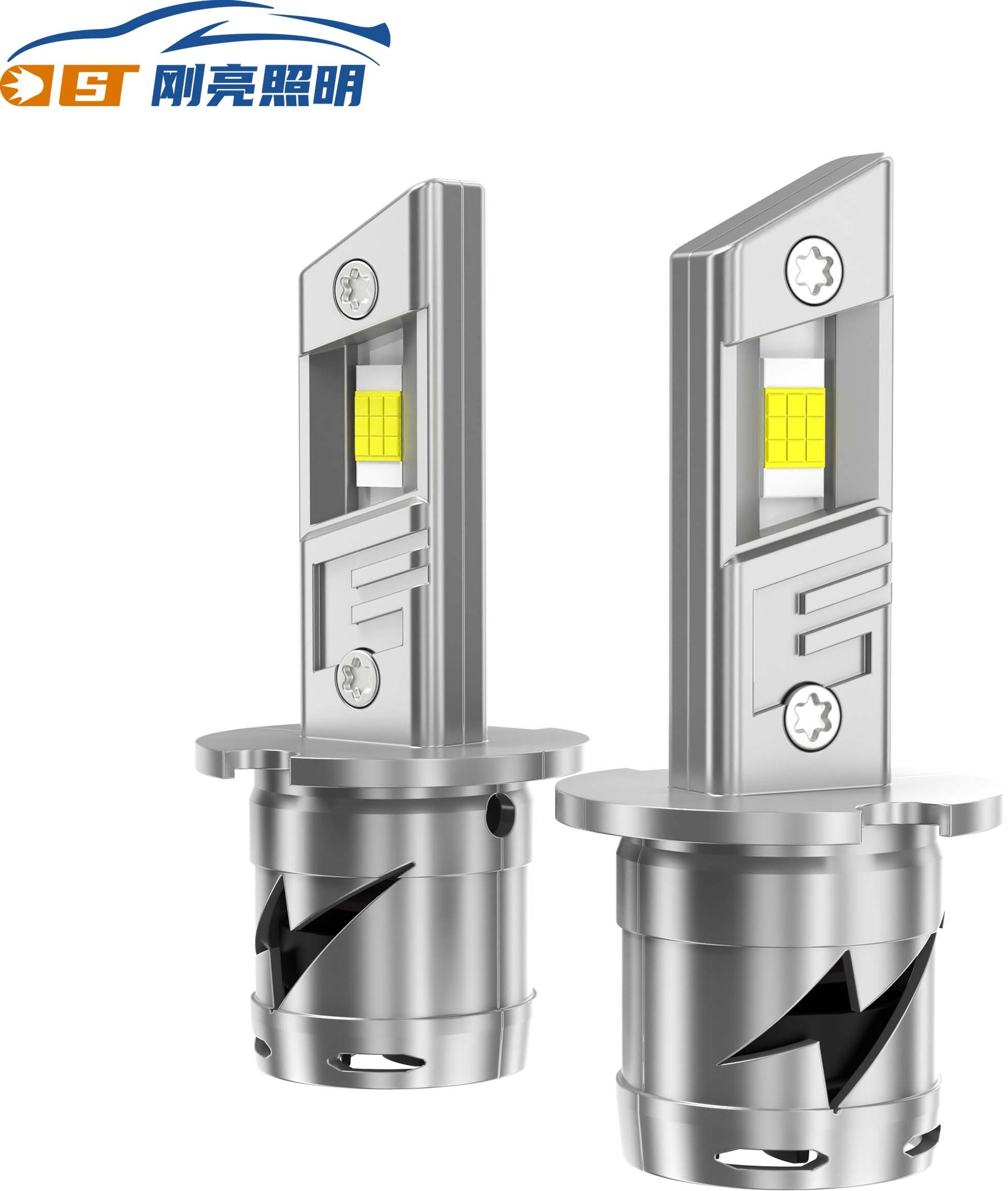 2024 New A9 3570 chips easy play and plug 60w 6000lumen H1 H3 H7 H8 H9 H11 9005 9004 9007 H13 DC12V led fog/driving lights