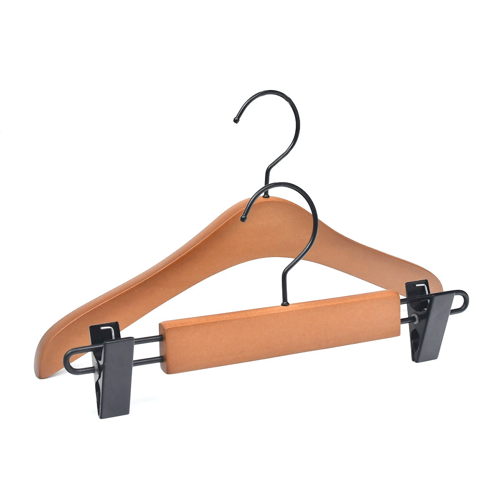 Wholesale Wooden Kids Clothes Hangers for Kids Clothes Display