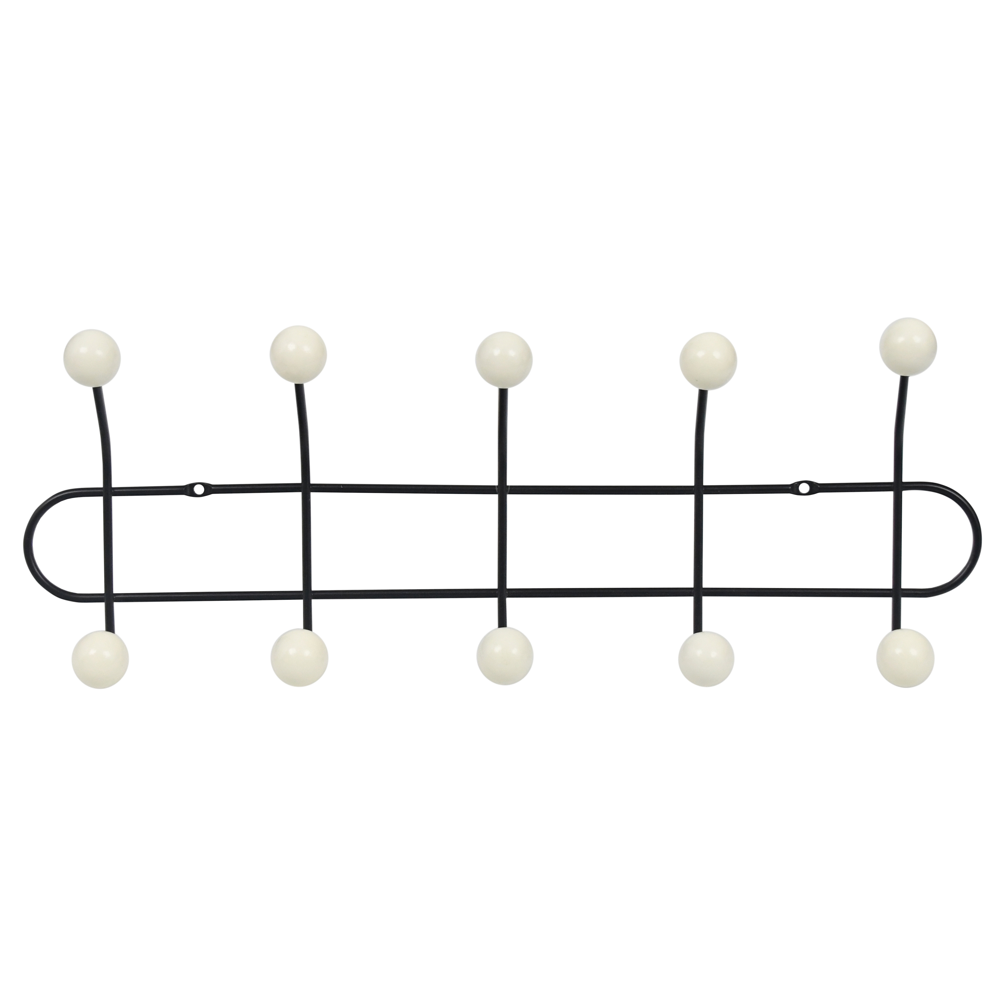 Wall Mounted Coat Rack Hooks Metal Double wall-mounted Hooks bathroom kitchen towel robe hooks