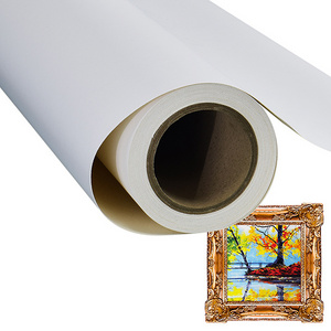 High Quality Water Resistant Matte Cotton Canvas Y3 Inkjet Fabric Canvas Roll Coated printable canvas roll